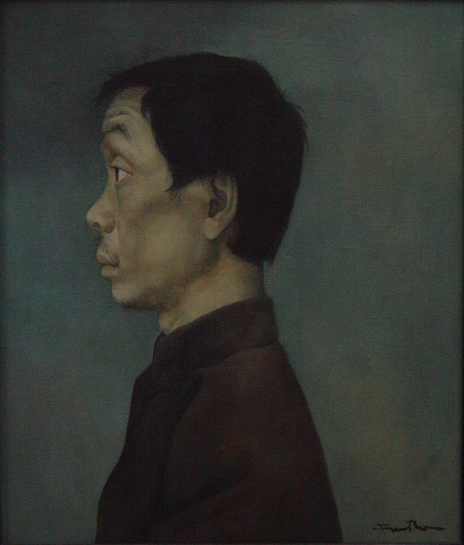 范勃-智者 46x53cm