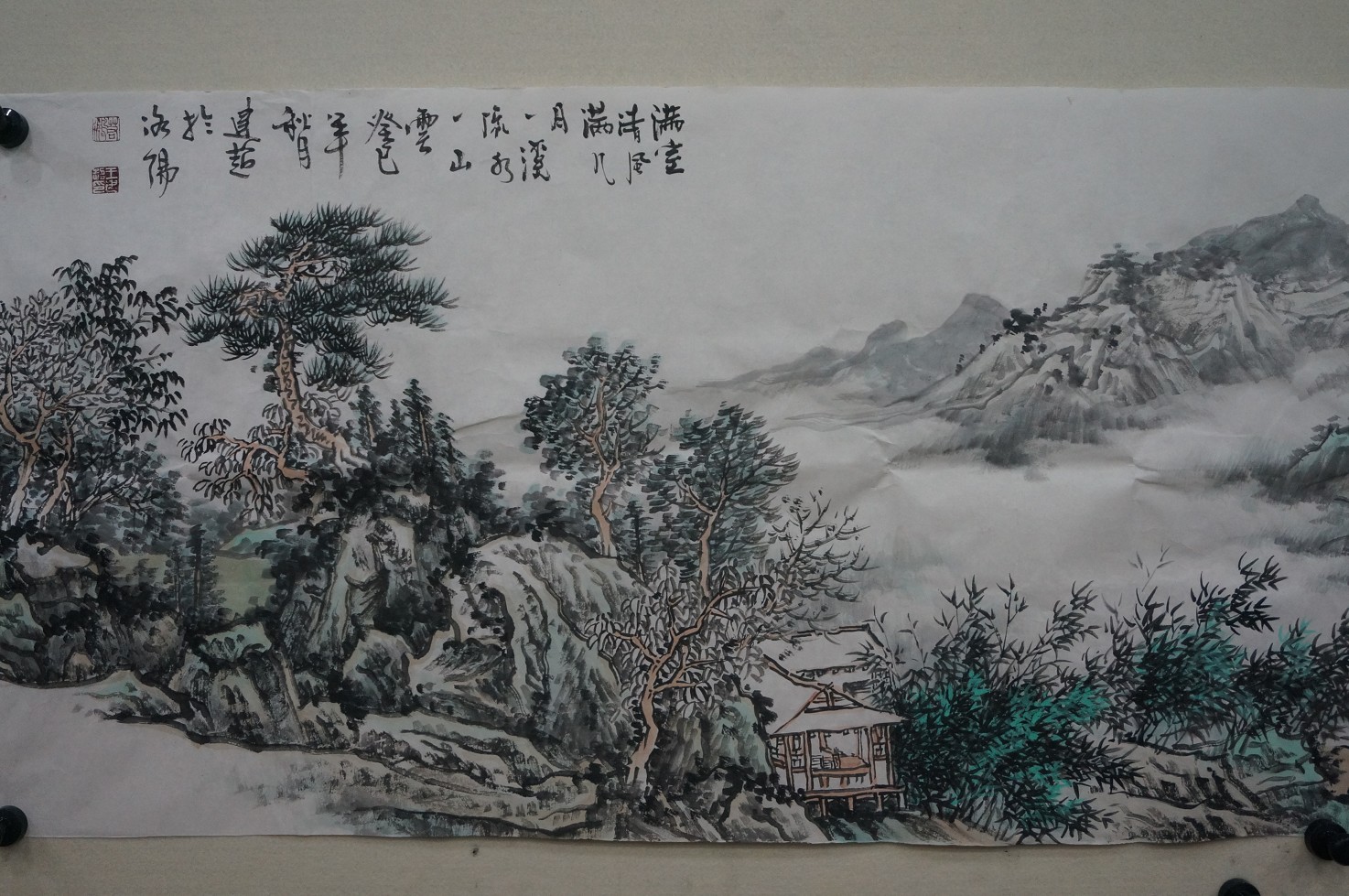 笔墨山水绘丹青-访传统山水画家王建超