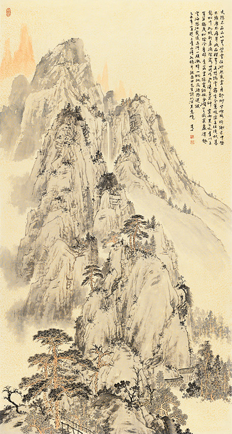 清如水碧 洁如霜露——喻建十山水画风格谈